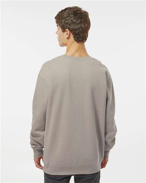 Independent Trading Co. IND3000 Unisex Heavyweight Crewneck Sweatshirt - Back view