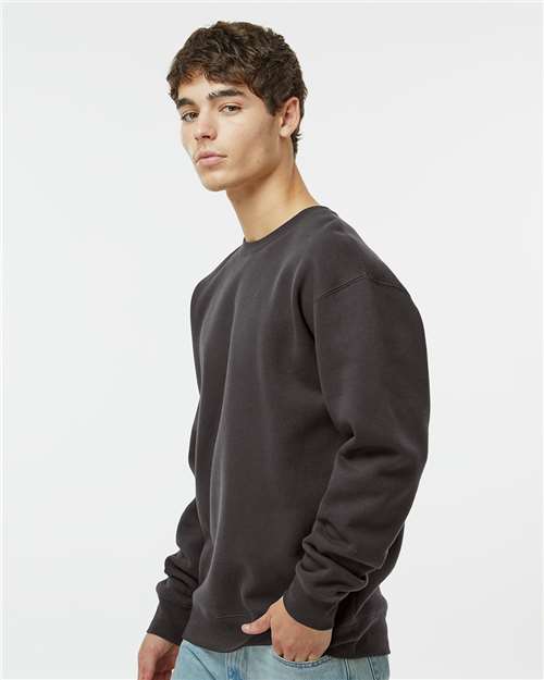Independent Trading Co. IND3000 Unisex Heavyweight Crewneck Sweatshirt - Side view
