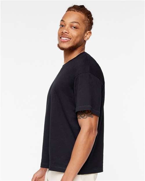 LAT 3520 Unisex Boxy Jersey Tee - Side view