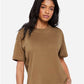 LAT 3520 Unisex Boxy Jersey Tee - Front view