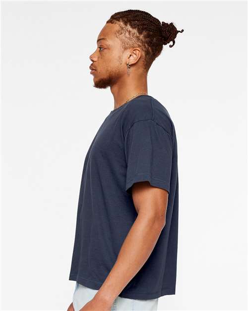 LAT 3520 Unisex Boxy Jersey Tee - Side view