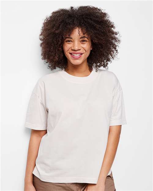 LAT 3520 Unisex Boxy Jersey Tee - Front view