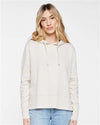 LAT 3536 Women's Vintage Wash Hoodie Sweatshirt - Front view
