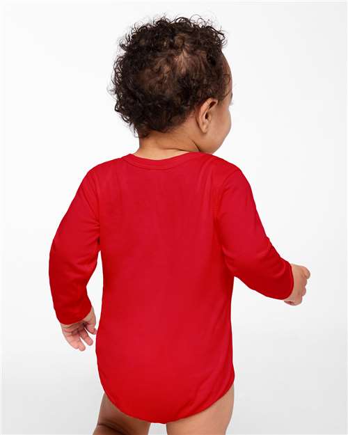 Rabbit Skins 4421 Youth Three-Quarter Sleeve Baseball Jersey - Back view