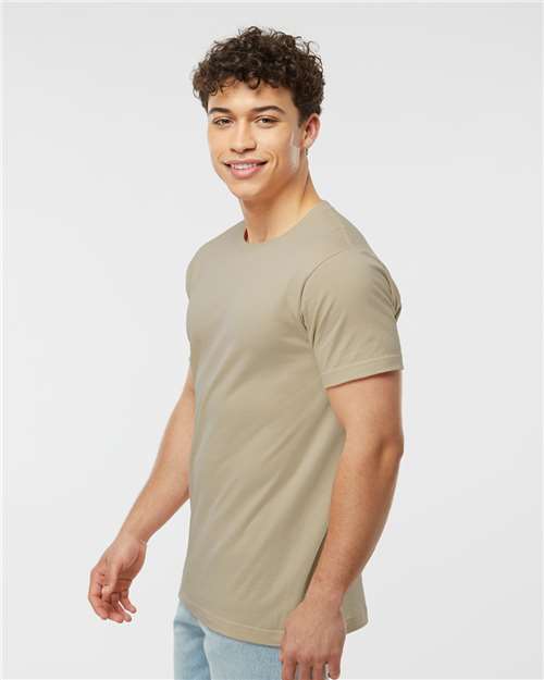 Tultex 202 Unisex Fine Jersey T-Shirt - Side view