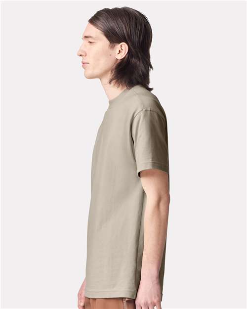 American Apparel 9001 Unisex Super Heavyweight Tee - Side view