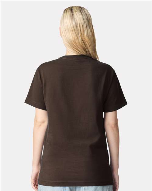 American Apparel 9001 Unisex Super Heavyweight Tee - Back view