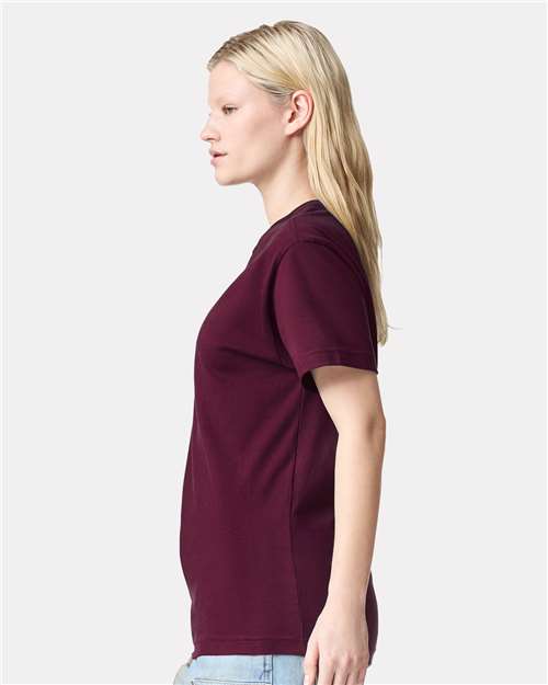 American Apparel 9001 Unisex Super Heavyweight Tee - Side view