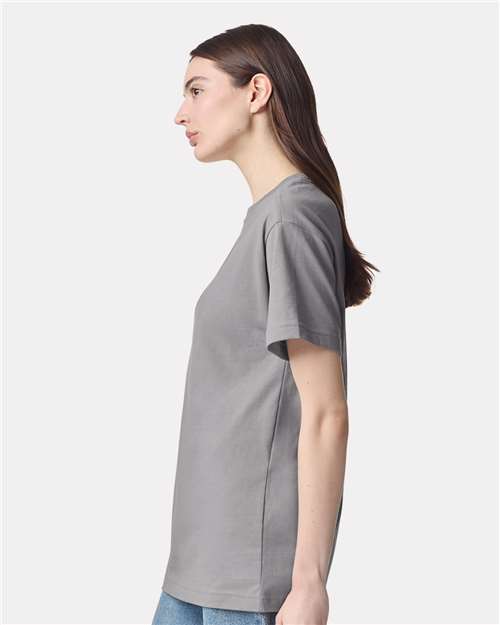 American Apparel 9001 Unisex Super Heavyweight Tee - Side view