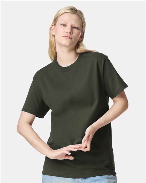 American Apparel 9001 Unisex Super Heavyweight Tee - Front view