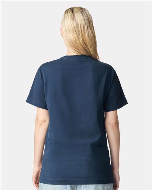 American Apparel 9001 Unisex Super Heavyweight Tee - Back view