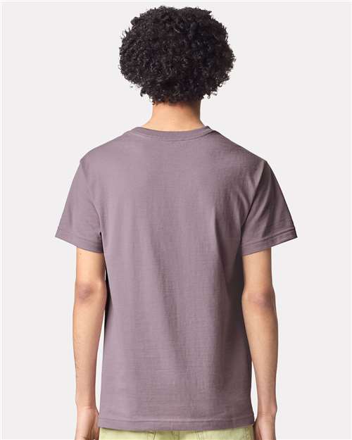 American Apparel 9001 Unisex Super Heavyweight Tee - Back view