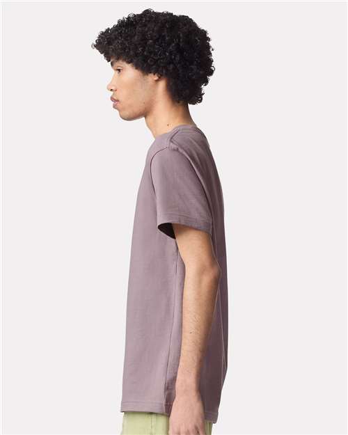 American Apparel 9001 Unisex Super Heavyweight Tee - Side view