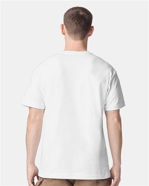 American Apparel 9001 Unisex Super Heavyweight Tee - Back view