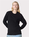 American Apparel 9410 Unisex Super Heavyweight Long Sleeve Pocket Tee - Front view
