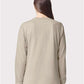 American Apparel 9410 Unisex Super Heavyweight Long Sleeve Pocket Tee - Back view