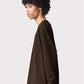 American Apparel 9410 Unisex Super Heavyweight Long Sleeve Pocket Tee - Side view