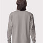 American Apparel 9410 Unisex Super Heavyweight Long Sleeve Pocket Tee - Back view