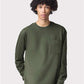 American Apparel 9410 Unisex Super Heavyweight Long Sleeve Pocket Tee - Front view