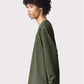 American Apparel 9410 Unisex Super Heavyweight Long Sleeve Pocket Tee - Side view