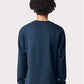American Apparel 9410 Unisex Super Heavyweight Long Sleeve Pocket Tee - Back view