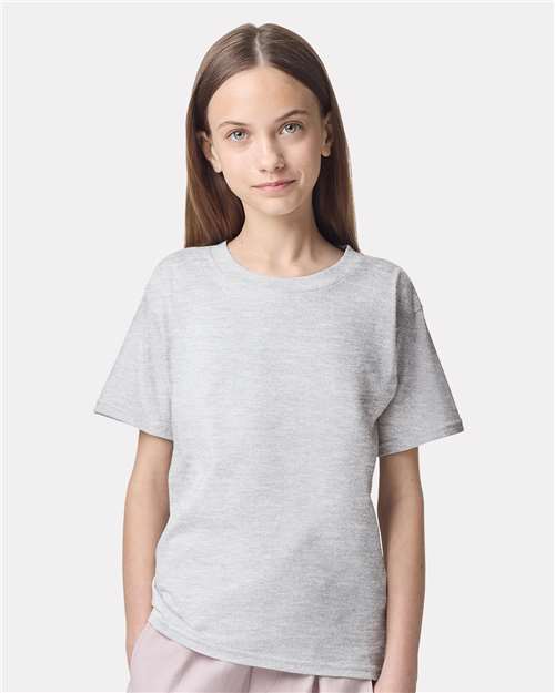 American Apparel 2001Y Youth Fine Jersey Tee - Front view
