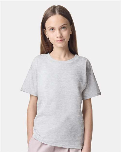 American Apparel 2001Y Youth Fine Jersey Tee - Front view