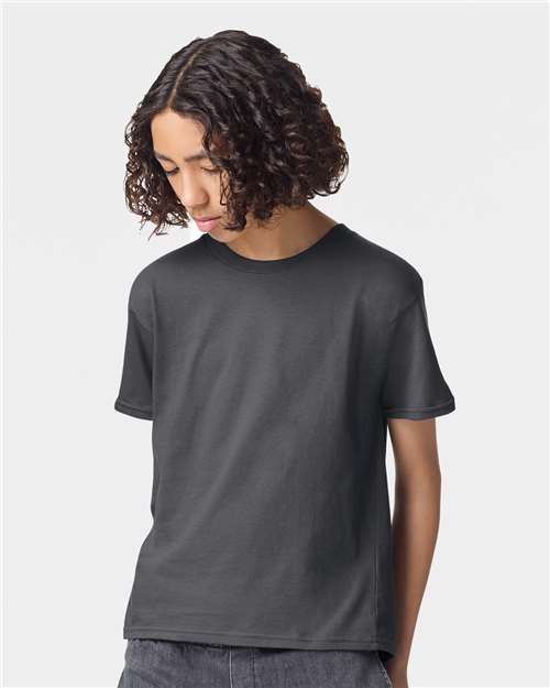 American Apparel 2001Y Youth Fine Jersey Tee - Front view