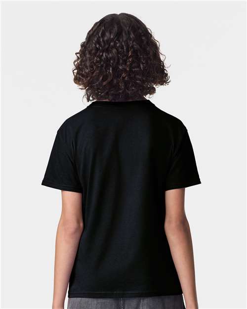 American Apparel 2001Y Youth Fine Jersey Tee - Back view