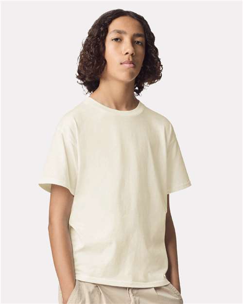 American Apparel 2001Y Youth Fine Jersey Tee - Front view