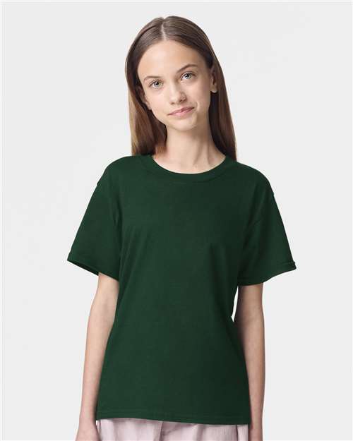 American Apparel 2001Y Youth Fine Jersey Tee - Front view