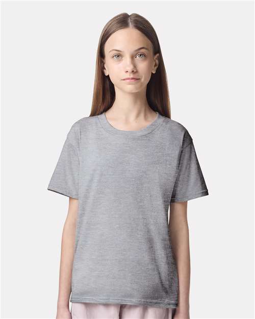 American Apparel 2001Y Youth Fine Jersey Tee - Front view