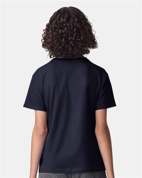 American Apparel 2001Y Youth Fine Jersey Tee - Back view