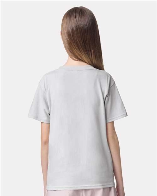 American Apparel 2001Y Youth Fine Jersey Tee - Back view