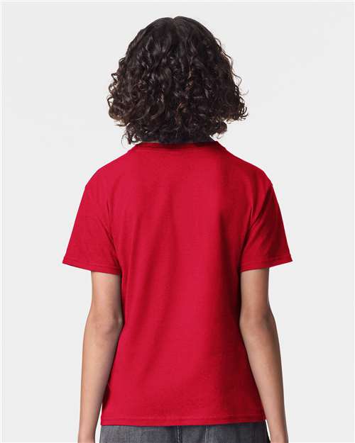 American Apparel 2001Y Youth Fine Jersey Tee - Back view