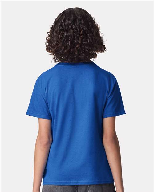 American Apparel 2001Y Youth Fine Jersey Tee - Back view