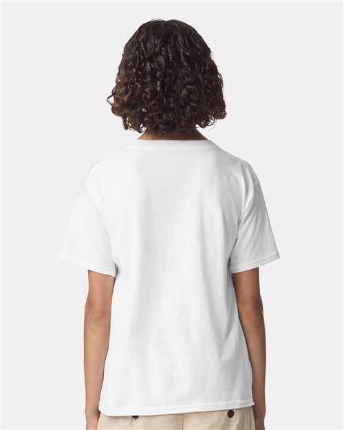 American Apparel 2001Y Youth Fine Jersey Tee - Back view