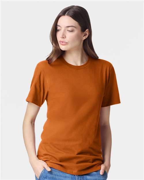 American Apparel 2001 Unisex Fine Jersey Tee - Front view