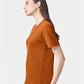 American Apparel 2001 Unisex Fine Jersey Tee - Side view