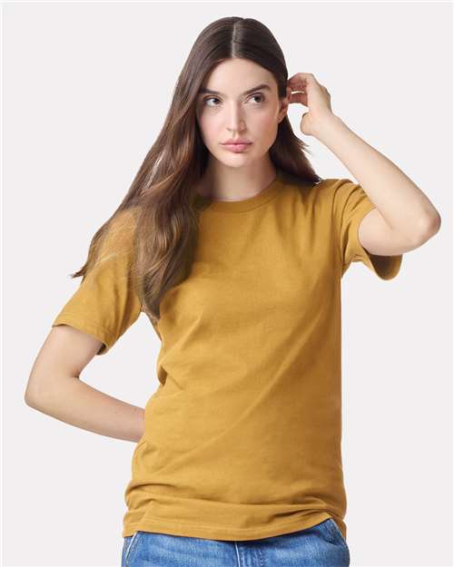 American Apparel 2001 Unisex Fine Jersey Tee - Front view