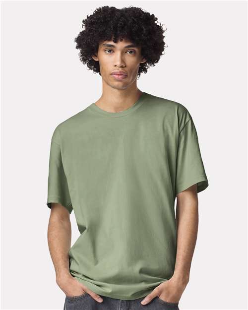 American Apparel 2001 Unisex Fine Jersey Tee - Front view