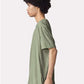 American Apparel 2001 Unisex Fine Jersey Tee - Side view