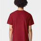 American Apparel 2001 Unisex Fine Jersey Tee - Back view