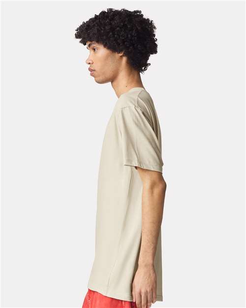 American Apparel 2001CVC Unisex CVC Tee - Side view
