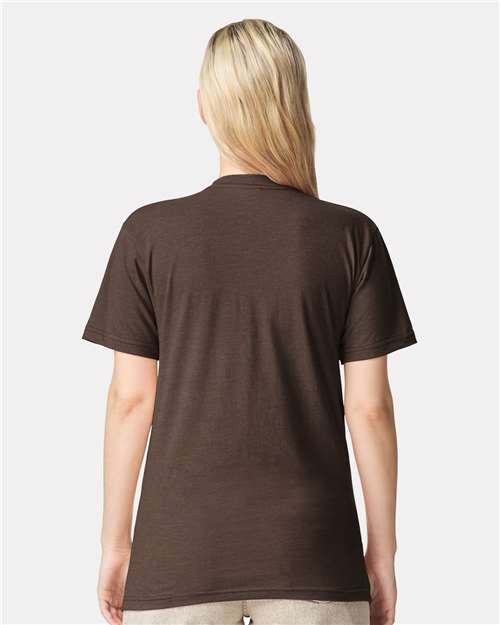 American Apparel 2001CVC Unisex CVC Tee - Back view