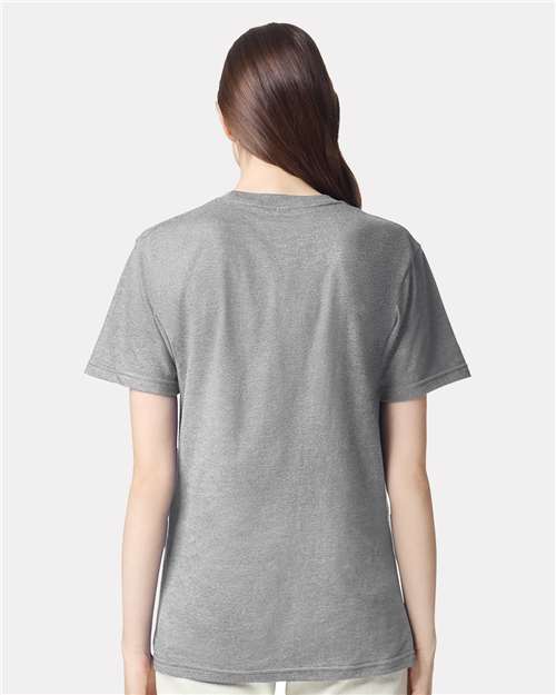 American Apparel 2001CVC Unisex CVC Tee - Back view