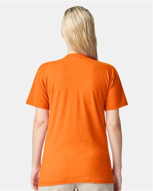 American Apparel 2001CVC Unisex CVC Tee - Back view