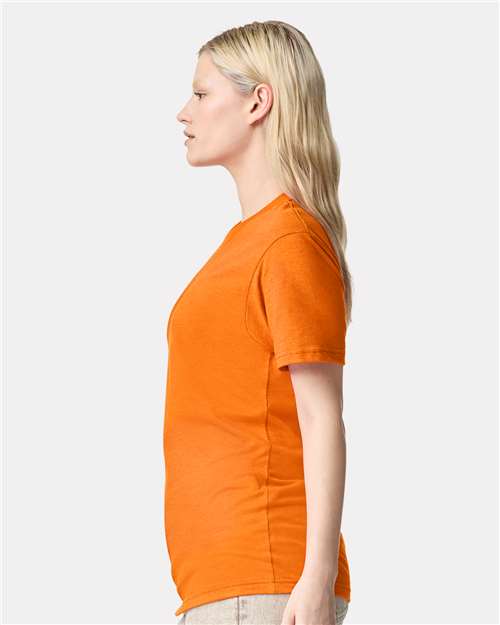 American Apparel 2001CVC Unisex CVC Tee - Side view