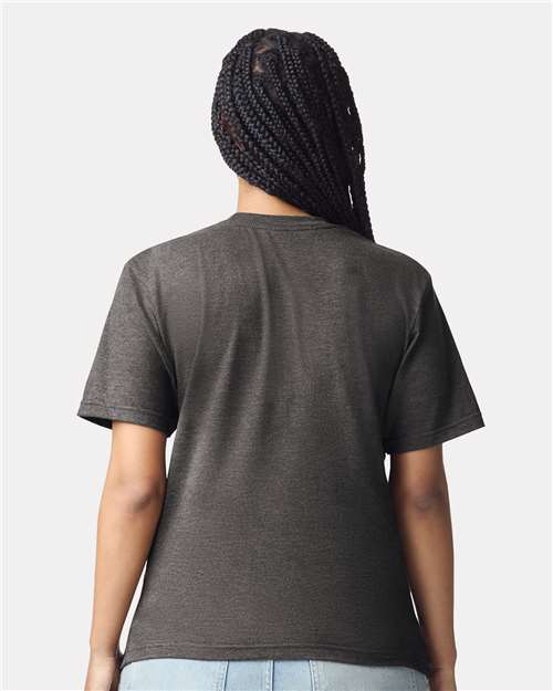 American Apparel 2001CVC Unisex CVC Tee - Back view