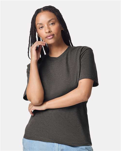 American Apparel 2001CVC Unisex CVC Tee - Front view